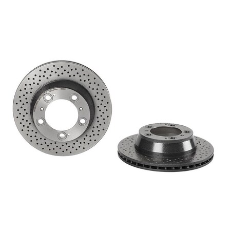 Brembo Brake Rotor / Uv Coated / Hc, 09.6665.11 09.6665.11